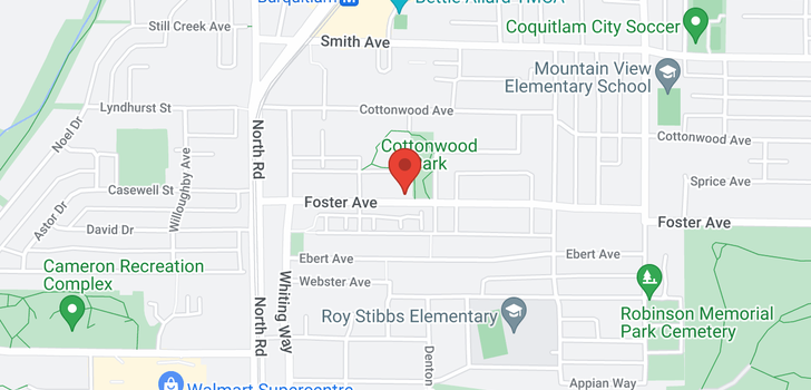 map of 403 555 FOSTER AVENUE